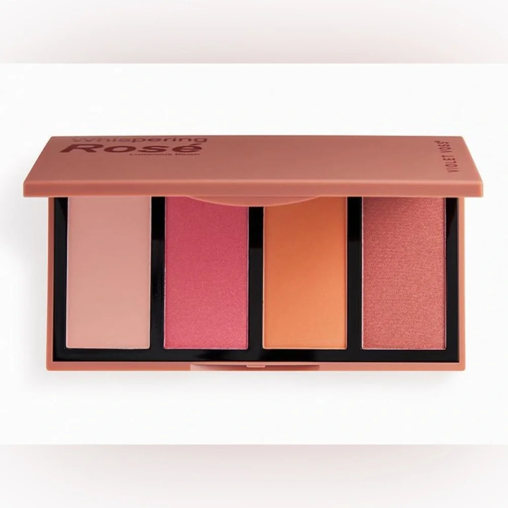 NIB Violet Voss Whispering Rosé Blush Palette
